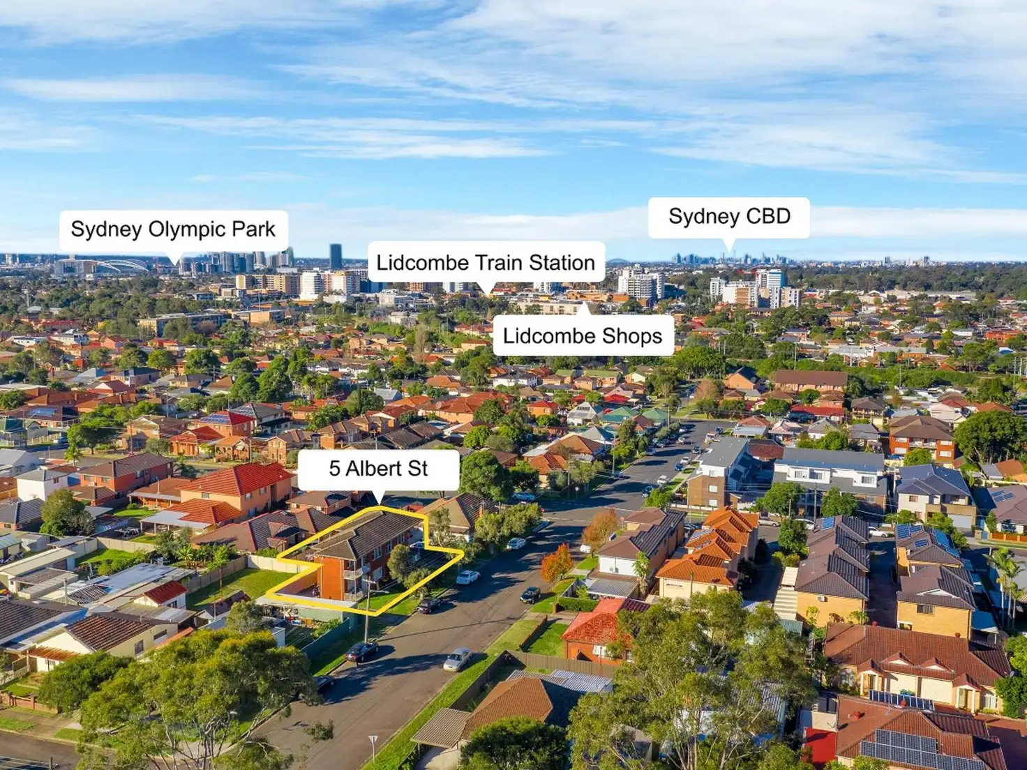 Main view of Homely block of units listing, 1-4/5 Albert Street, Berala NSW 2141