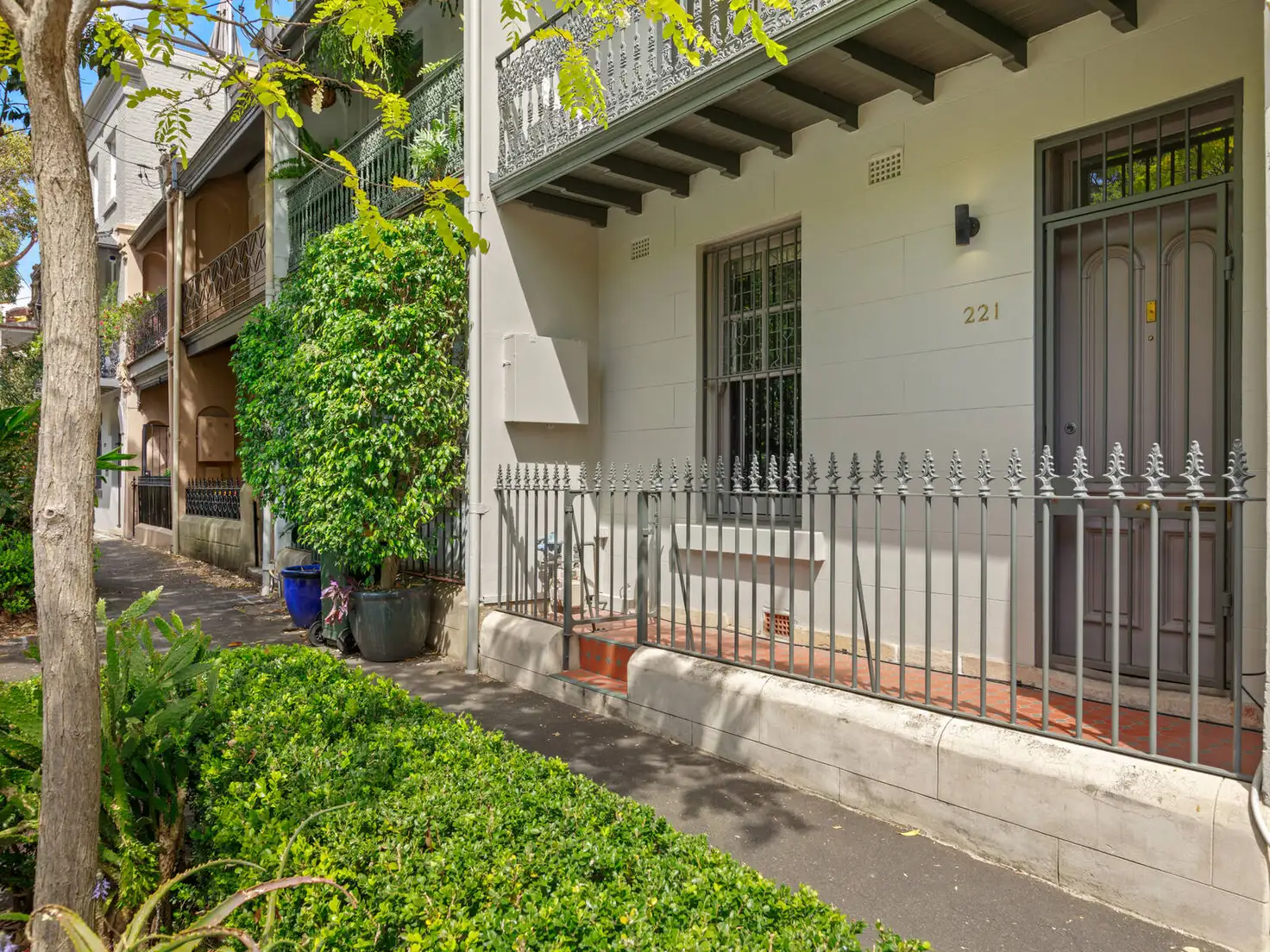 Main view of Homely terrace listing, 221 Forbes Street, Darlinghurst NSW 2010