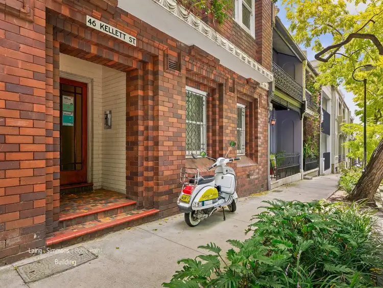 Main view of Homely studio listing, 2/46 Kellett Street, Potts Point NSW 2011
