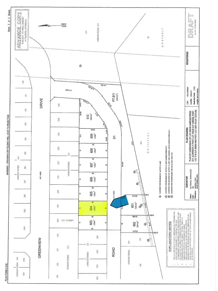 Third view of Homely land listing, Lot 604 451 -471 West Dapto Rd, Horsley NSW 2530
