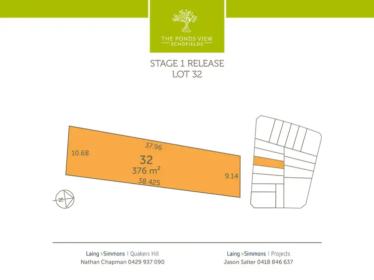 Main view of Homely land listing, Lot 32 Proposed Road, Schofields NSW 2762