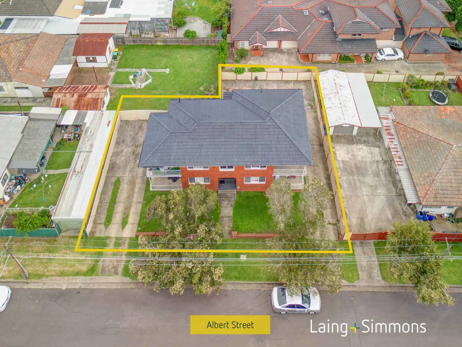Main view of Homely block of units listing, 1-4/5 Albert Street, Berala NSW 2141