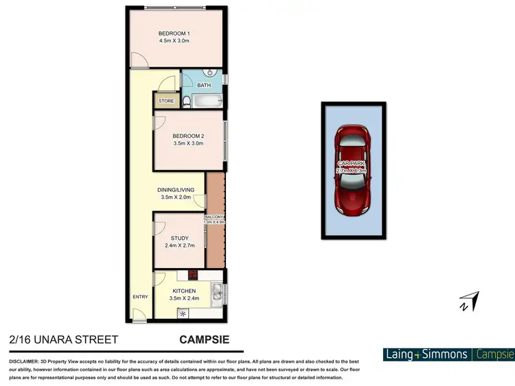 Seventh view of Homely apartment listing, 2/16 Unara St, Campsie NSW 2194