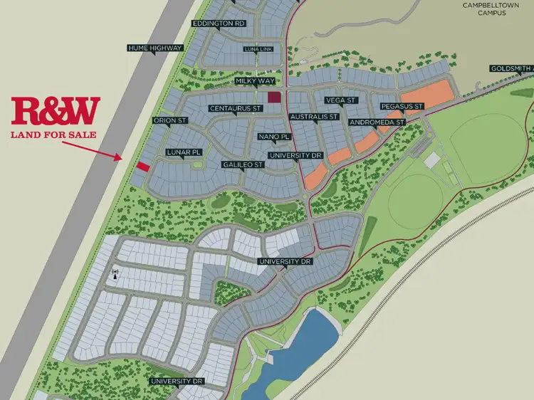 Second view of Homely land listing, Lot 1380/7 Orion Street, Campbelltown NSW 2560