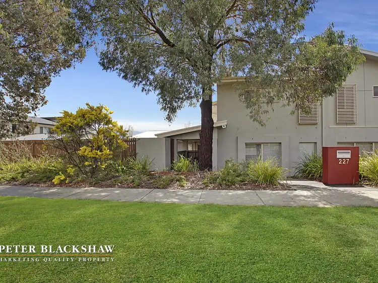 Main view of Homely townhouse listing, 227 Aspinall Street, Watson ACT 2602