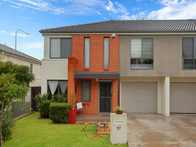 Main view of Homely townhouse listing, 57 Somersby Circuit, Acacia Gardens NSW 2763