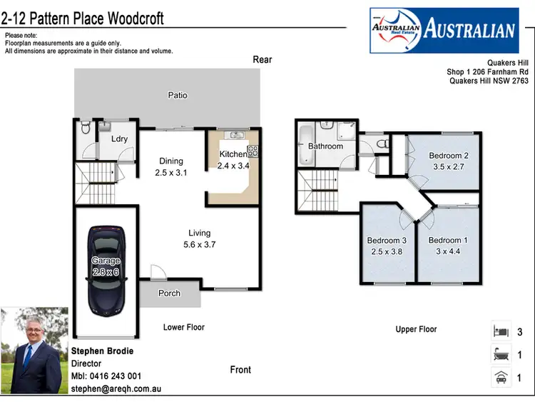 Seventh view of Homely townhouse listing, 2/12 Pattern Place, Woodcroft NSW 2767
