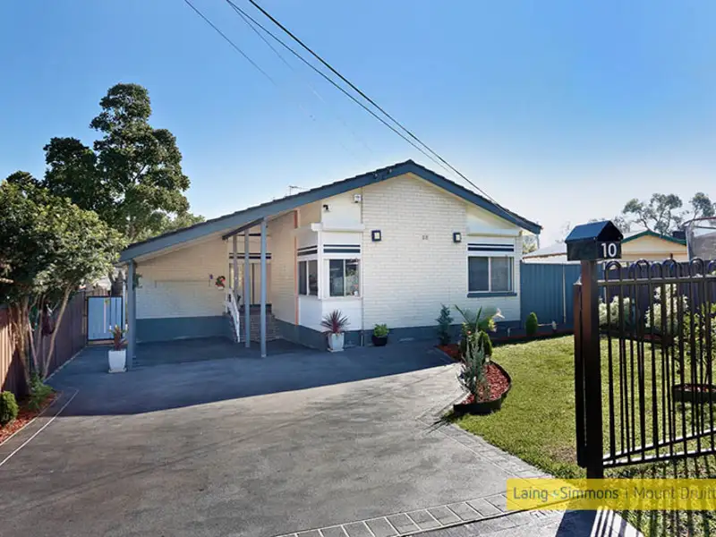 Main view of Homely house listing, 10 Idriess Crescent, Blackett NSW 2770