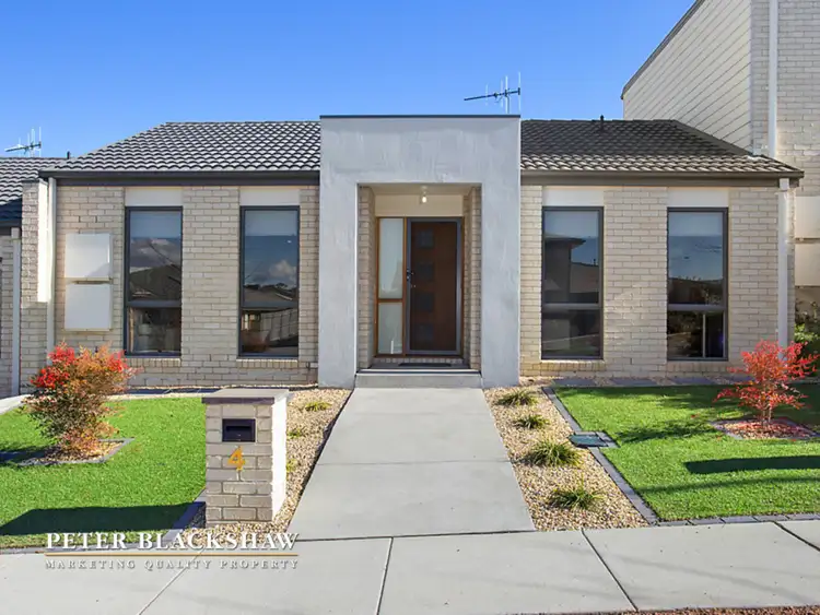 Main view of Homely townhouse listing, 4 Burnum Burnum Close, Bonner ACT 2914