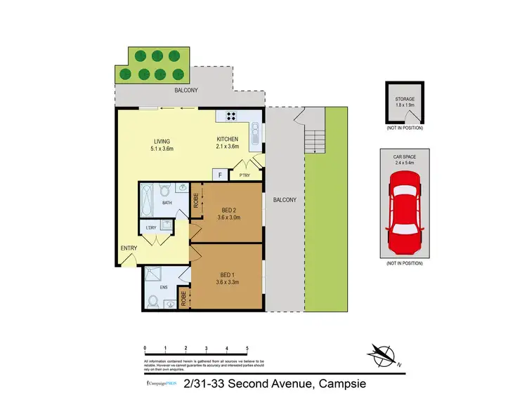 Seventh view of Homely apartment listing, 2/31-33 Second Ave, Campsie NSW 2194