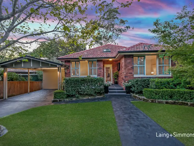 20 Greycliffe Avenue, Pennant Hills NSW 2120