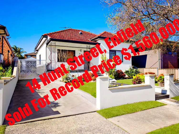 Main view of Homely house listing, 14 Hunt St, Enfield NSW 2136