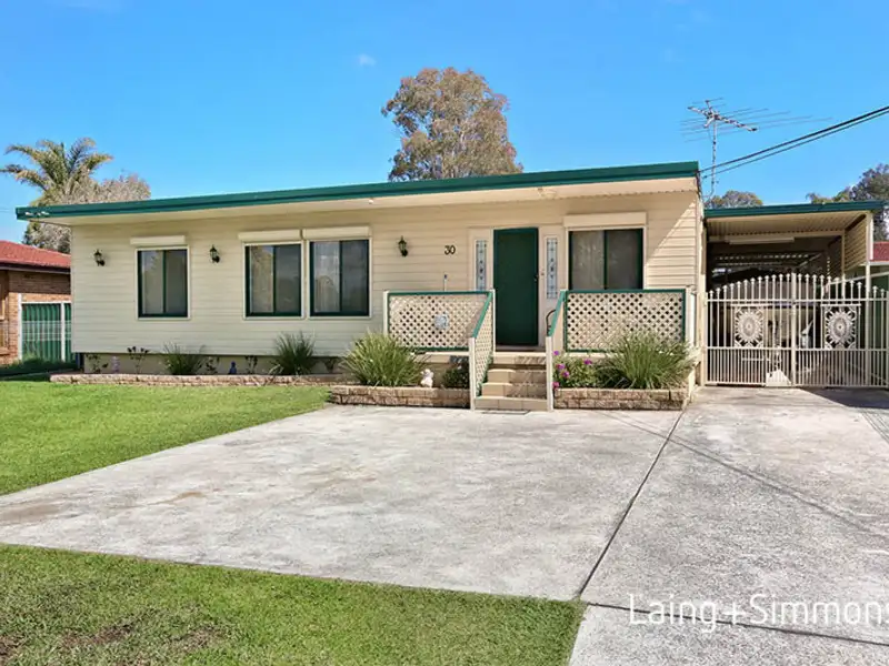 Main view of Homely house listing, 30 Siemens Crst, Emerton NSW 2770