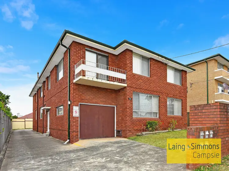 Main view of Homely unit listing, 5/24 Beaumont Street, Campsie NSW 2194