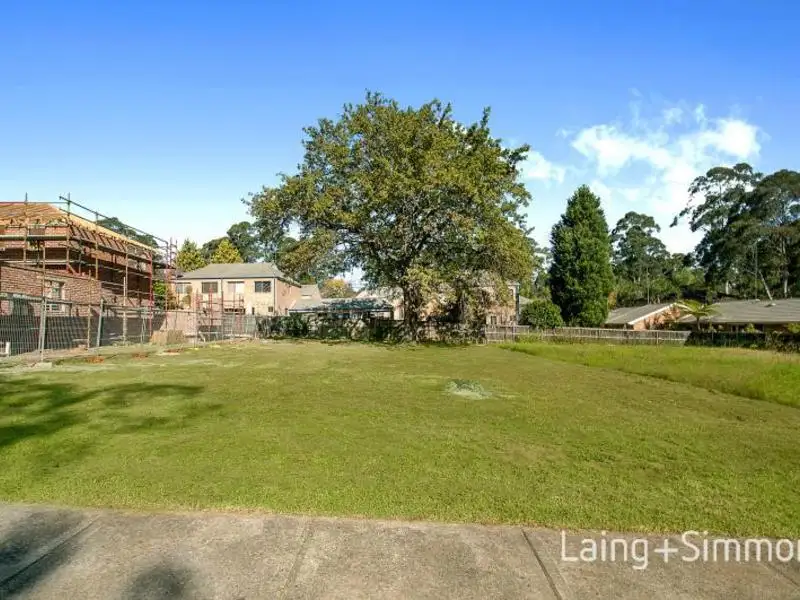 Main view of Homely land listing, 76 Edward Bennett Drive, Cherrybrook NSW 2126