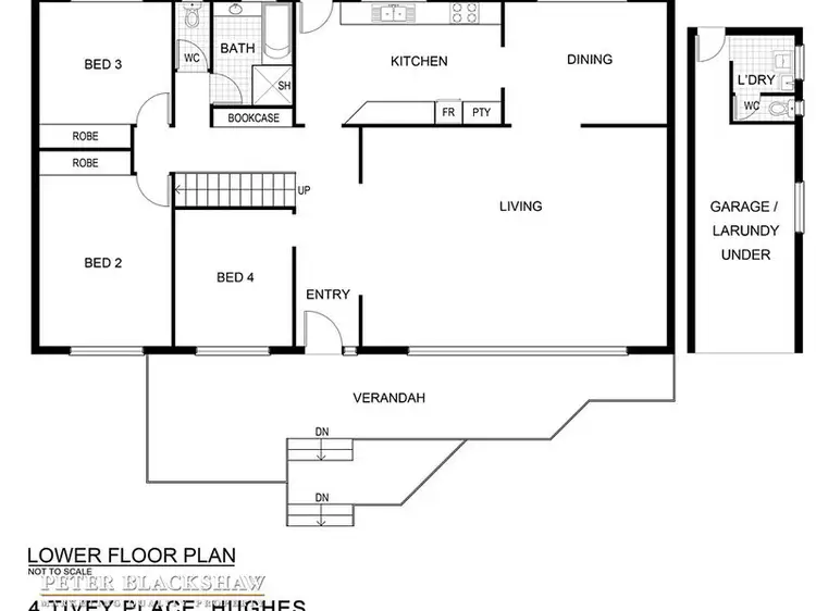 Second view of Homely house listing, 4 Tivey Place, Hughes ACT 2605