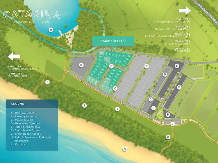 Third view of Homely land listing, Lot 227 Catarina Village Ocean Drive, Lake Cathie NSW 2445