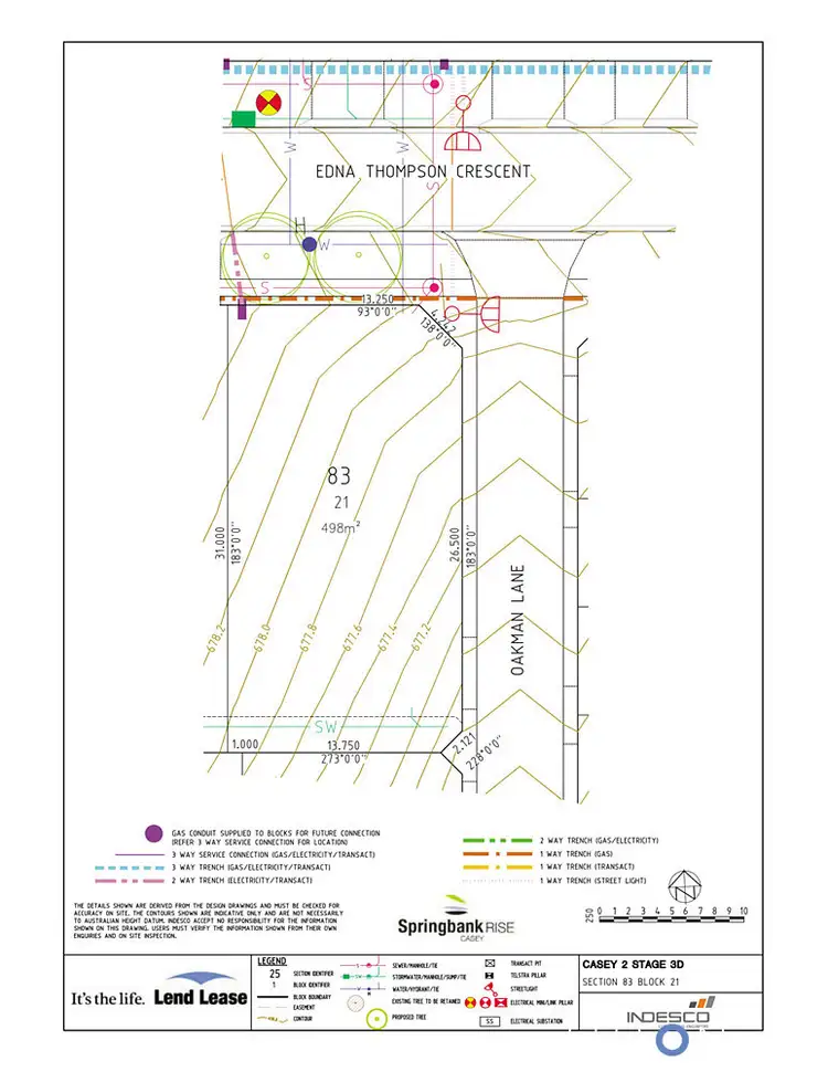 Third view of Homely land listing, 5 Edna Thompson Crescent, Casey ACT 2913