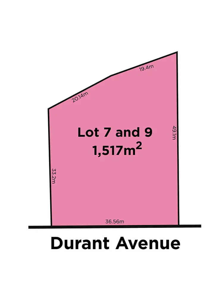 Main view of Homely land listing, 7 & 9 Durant Avenue, Rostrevor SA 5073