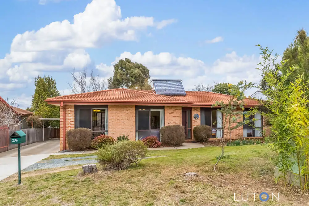 Main view of Homely house listing, 24 Staaten Crescent, Kaleen ACT 2617