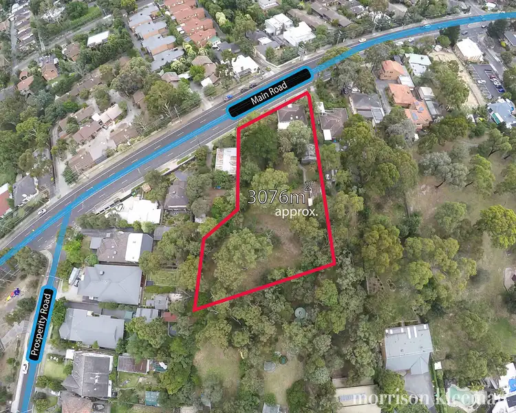 Main view of Homely land listing, 154 Main Road, Lower Plenty VIC 3093