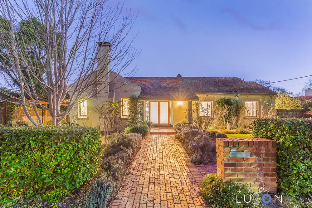 Main view of Homely house listing, 4 Belmore  Gardens, Barton ACT 2600