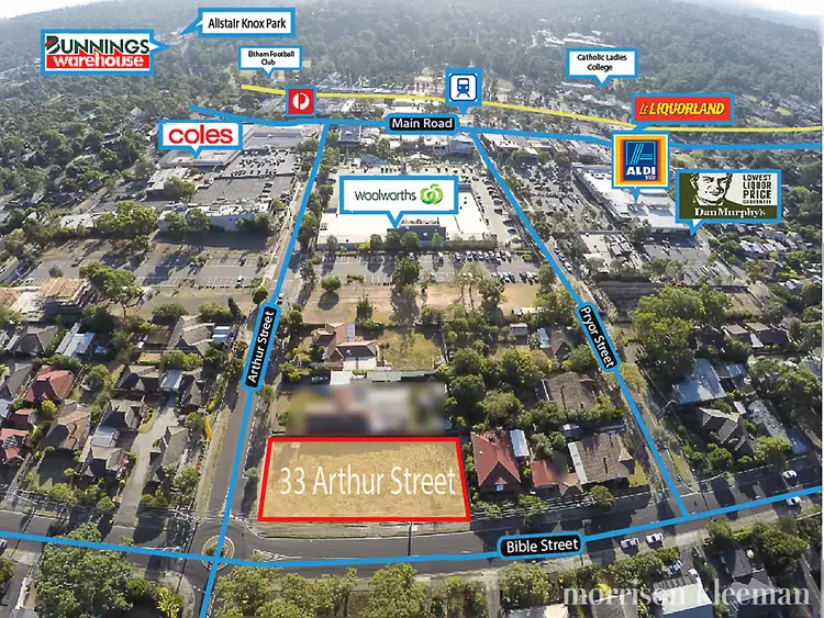 Main view of Homely house listing, 33 Arthur Street, Eltham VIC 3095