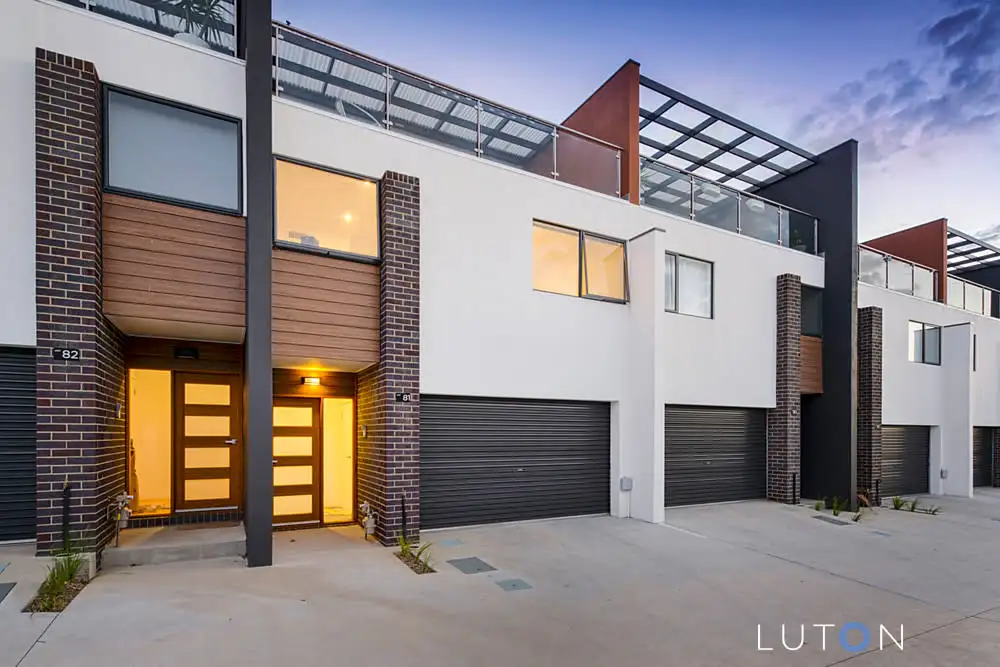 Main view of Homely townhouse listing, 81/2 Rouseabout Street, Lawson ACT 2617