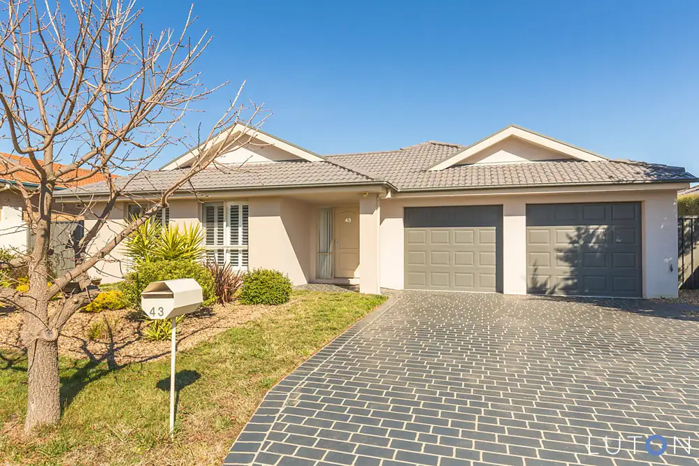 Main view of Homely house listing, 43 Shrivell Circuit, Dunlop ACT 2615