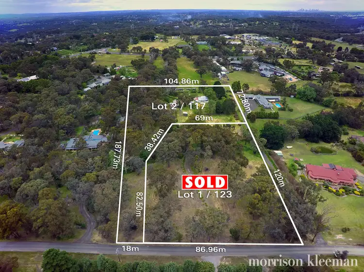 Lot 1/123 Worns Lane, Yarrambat VIC 3091