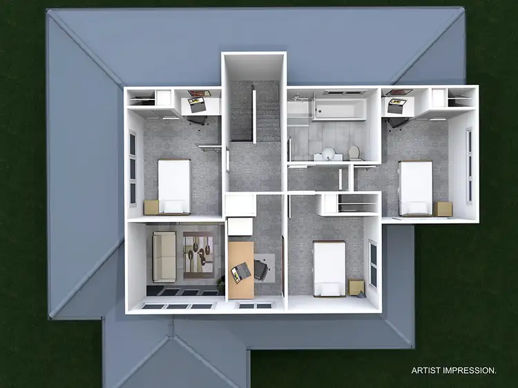 Fifth view of Homely townhouse listing, 59 Kalgoorlie Crescent, Fisher ACT 2611