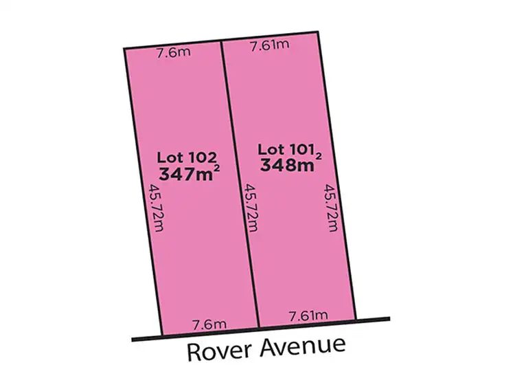 Second view of Homely land listing, Lots 101 & 102 5 Rover Avenue, Croydon Park SA 5008