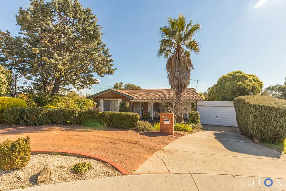 Main view of Homely house listing, 5 Lodder Place, Chisholm ACT 2905
