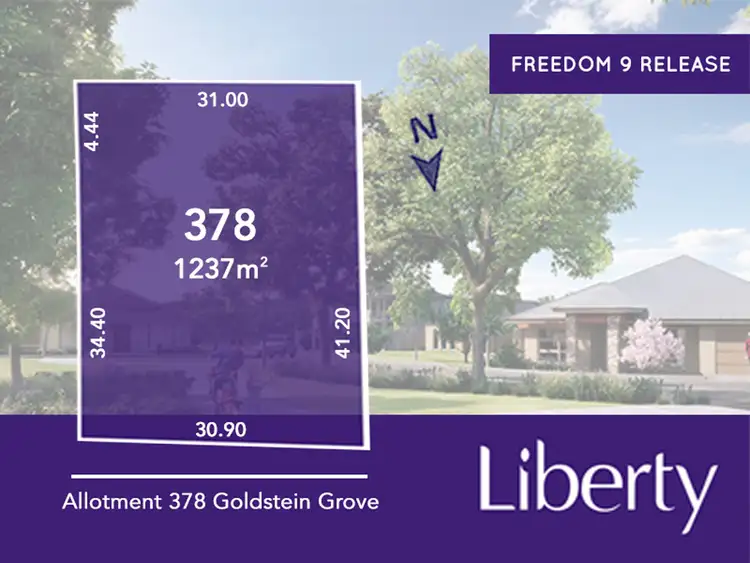 Lot 378 Goldstein Grove (Stage 9), Two Wells SA 5501