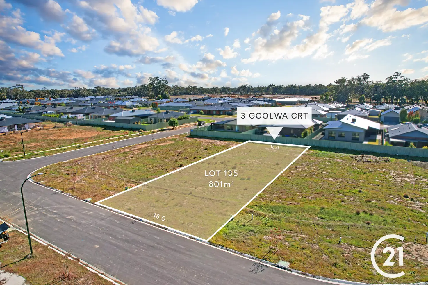 Main view of Homely land listing, 3 Goolwa Court, Moama NSW 2731