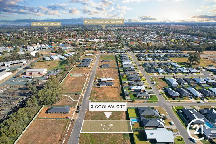 Second view of Homely land listing, 3 Goolwa Court, Moama NSW 2731