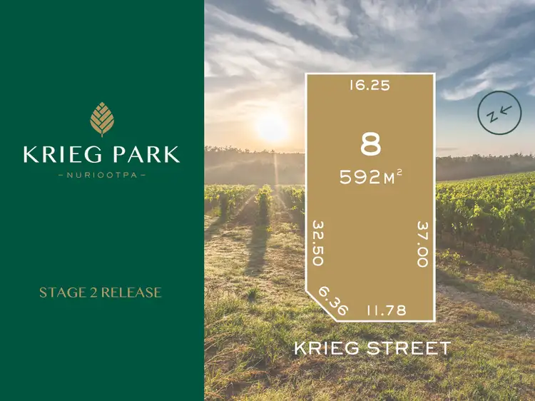 Lot 8 Krieg Street, Nuriootpa SA 5355