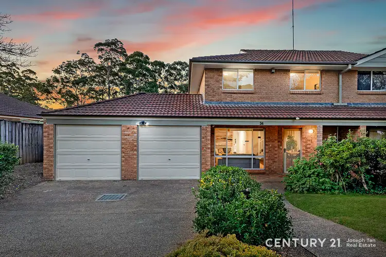 Main view of Homely townhouse listing, 34/45 Edward Bennett Drive, Cherrybrook NSW 2126