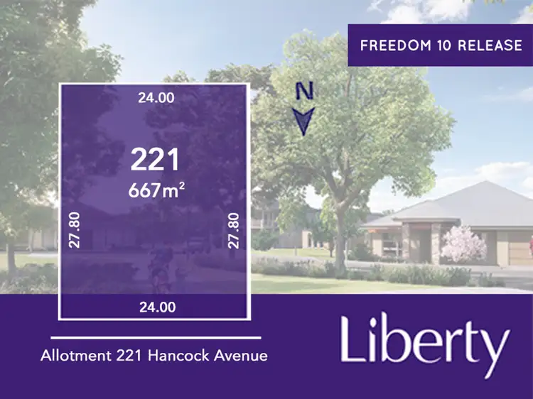 Lot 221 Hancock Avenue (Stage 10), Two Wells SA 5501