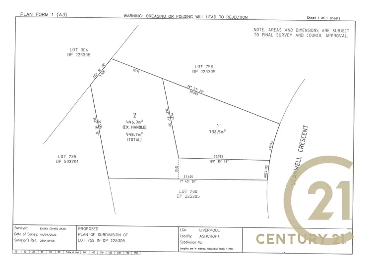 Third view of Homely land listing, 34 Stanwell Crescent, Ashcroft NSW 2168