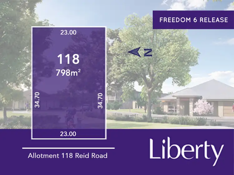 Main view of Homely land listing, Lot 118 Reid Road, Two Wells SA 5501