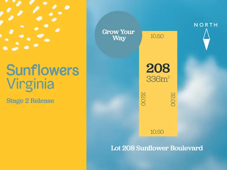 Lot 208 Sunflower Boulevard (Stage 2), Virginia SA 5120