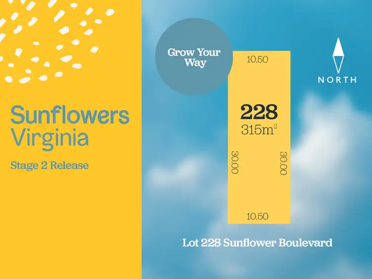 Lot 228 Sunflower Boulevard(Stage 2), Virginia SA 5120