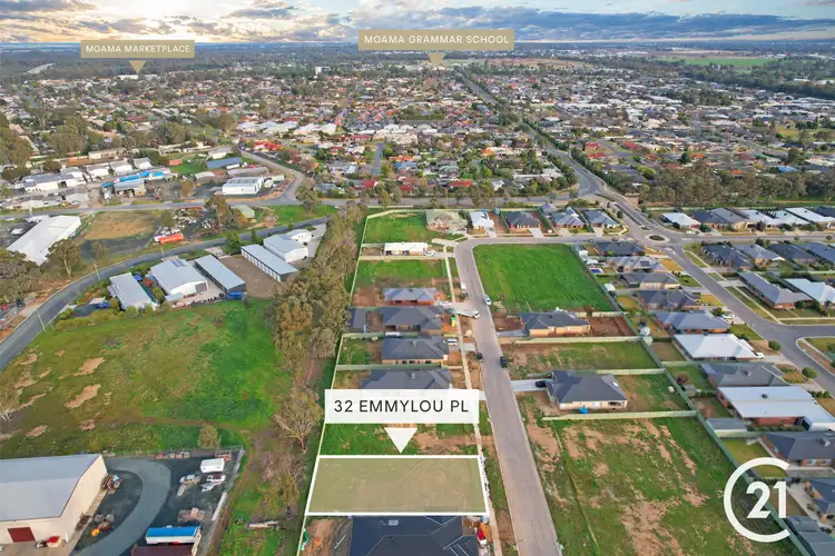 Main view of Homely land listing, 32 Emmylou Place, Moama NSW 2731