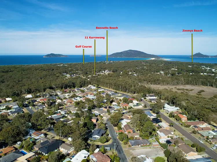Main view of Homely house listing, 11 Kurrawong Ave, Hawks Nest NSW 2324