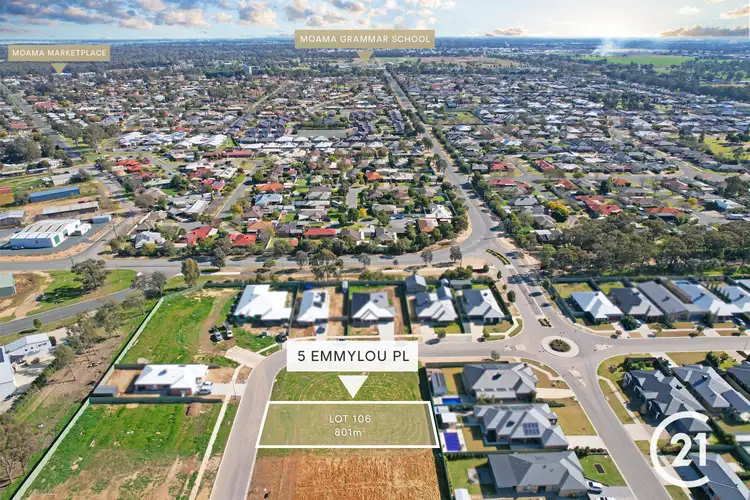 Second view of Homely land listing, 5 Emmylou Place, Moama NSW 2731