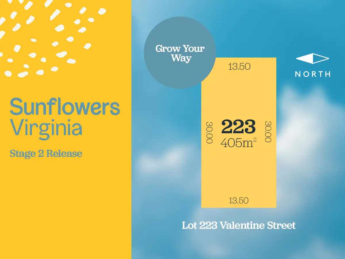 Main view of Homely land listing, Lot 223 Valentine Street (Stage 2), Virginia SA 5120