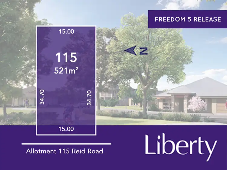 Main view of Homely land listing, Lot 115 Reid Road, Two Wells SA 5501