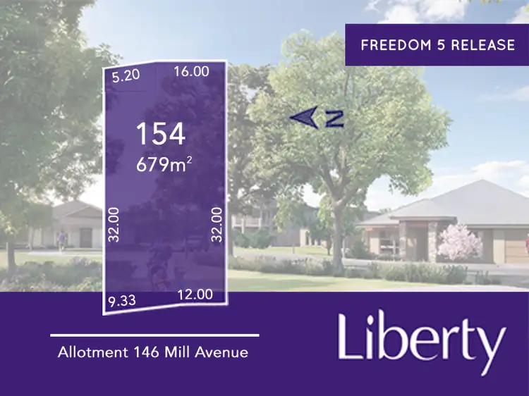 Main view of Homely land listing, Lot 154 Mill Avenue, Two Wells SA 5501