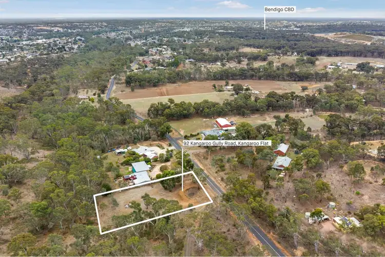 Third view of Homely land listing, 92 Kangaroo Gully Road, Kangaroo Flat VIC 3555